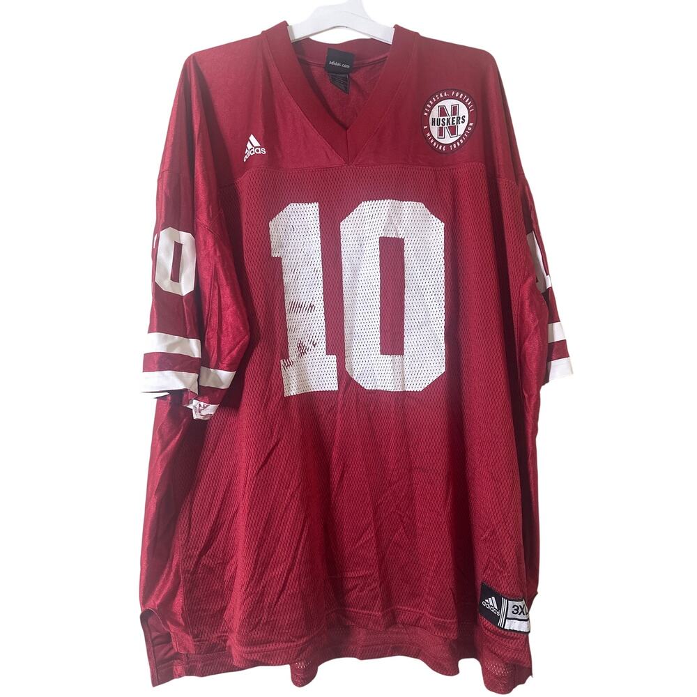 Adidas Nebraska Cornhuskers football jersey 3XL 2